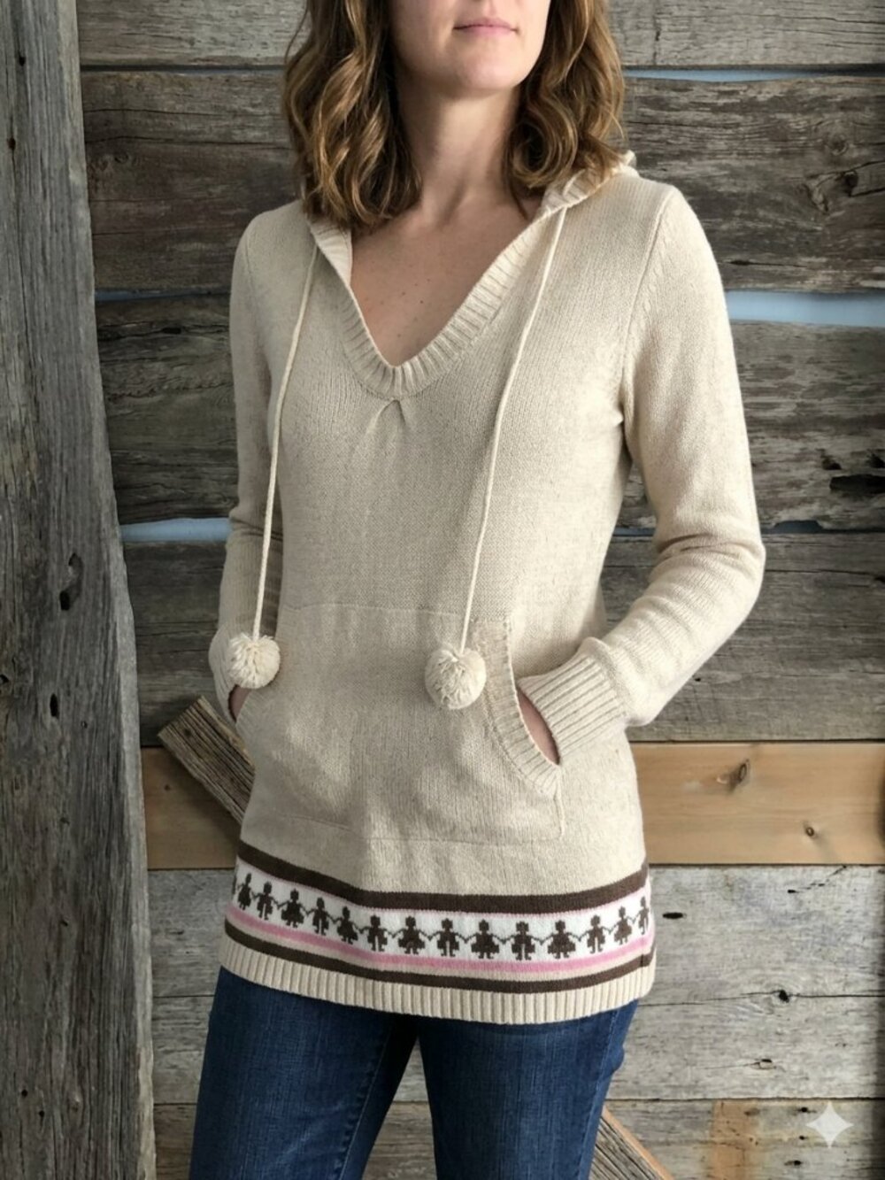 Bluenotes Size Small Hooded Sweater